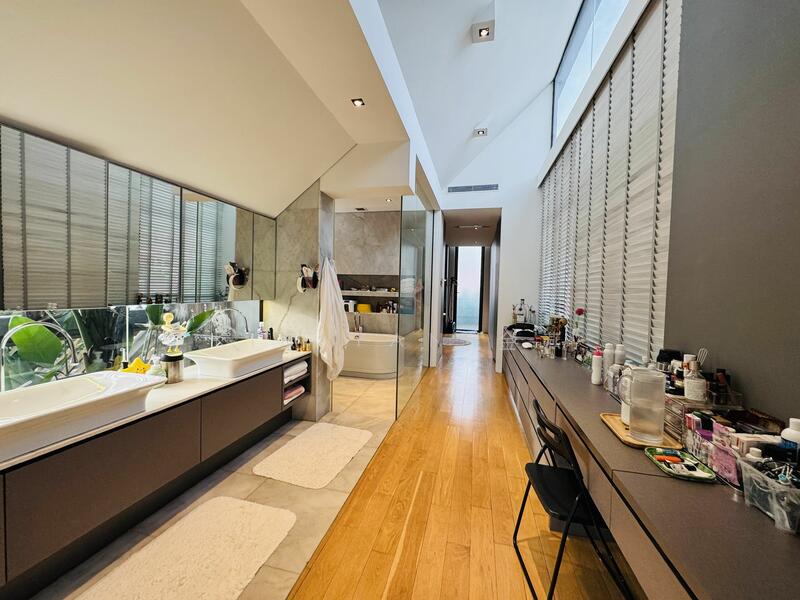 For Sale - Magnificent &modern, Resort living with beautiful Pool, lush greenery, nature light and fish pond