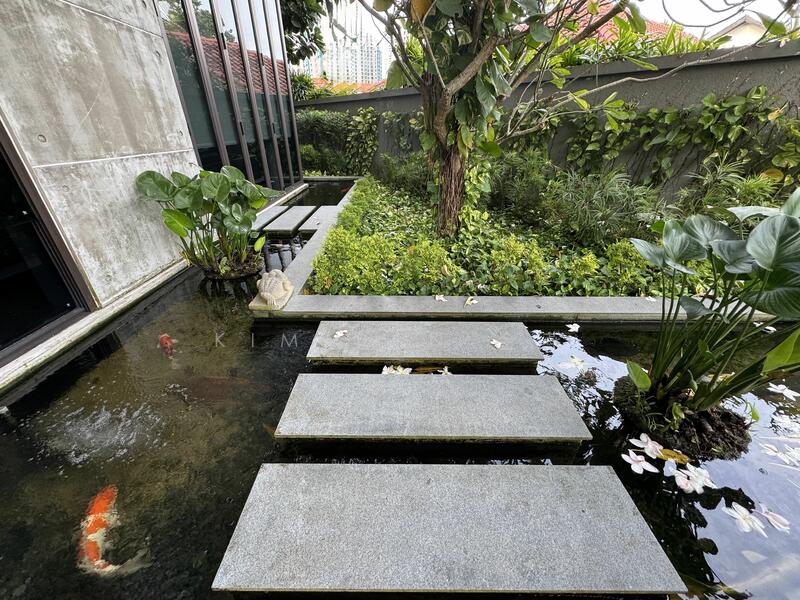 For Sale - Magnificent &modern, Resort living with beautiful Pool, lush greenery, nature light and fish pond