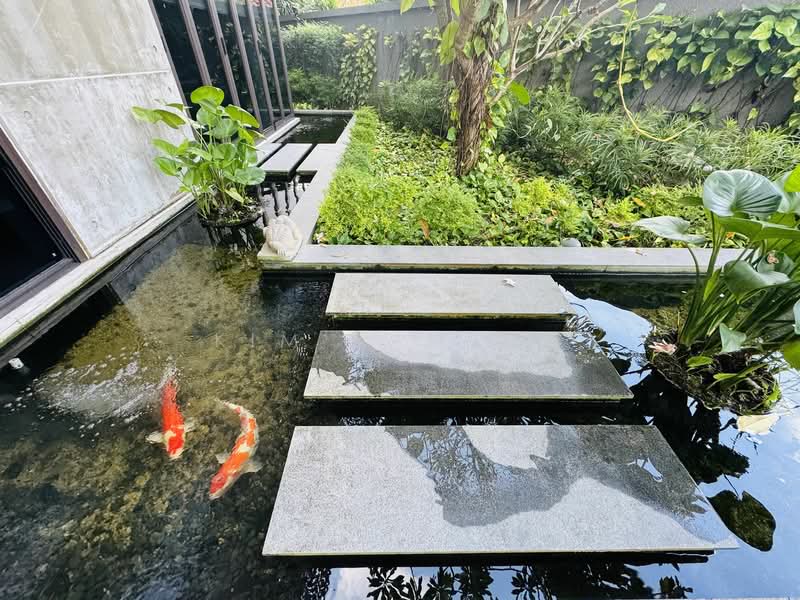 For Sale - Magnificent &modern, Resort living with beautiful Pool, lush greenery, nature light and fish pond