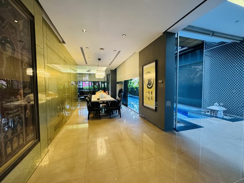 For Sale - Magnificent &modern, Resort living with beautiful Pool, lush greenery, nature light and fish pond