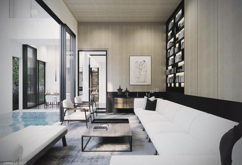 ❤️ Bukit Timah Brand New Semi-D 3.5-Sty with Basement Park 6 Cars ❤️ 3mins walk MRT 1km ACS SCGS SJI, Bukit Timah Road Stevens MRT 1km ACS SCGS, 6 Bedrooms, 8,527 sqft, Semi-Detached House For Sale, by Val Lin, 60189098 - Living Room - PropertyGuru.com.sg