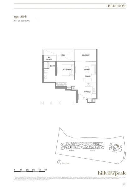 Kingsford Hillview Peak, 101 Hillview Rise, Dairy Farm / Bukit Panjang / Choa Chu Kang, 1 Bedroom, 549 sqft, Condominium For Rent, by Max Liu, 60189768 - PropertyGuru.com.sg