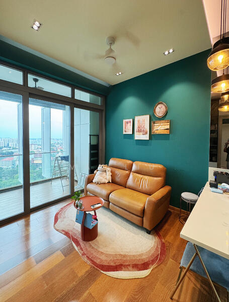 Kingsford Hillview Peak, 101 Hillview Rise, Dairy Farm / Bukit Panjang / Choa Chu Kang, 1 Bedroom, 549 sqft, Condominium For Rent, by Max Liu, 60189768 - Dining area with bar table - PropertyGuru.com.sg