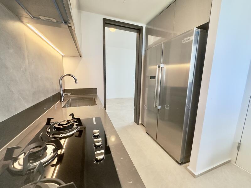 Modern Kitchen with 2doors Fridge