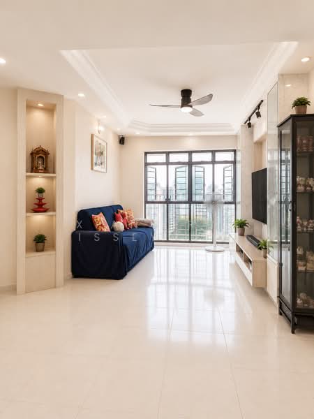 312A Anchorvale Lane, 312A Anchorvale Lane, 3 Bedrooms, 1,216 sqft, HDB Flat For Sale, by Xiang Rui Issey Lim, 60190085 - Living Room - PropertyGuru.com.sg