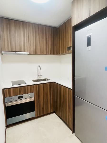 Lentor Modern, 3 Lentor Central, 2 Bedrooms, 678 sqft, Condominium For Rent, by Judy Cho, 60190275 - Kitchen - PropertyGuru.com.sg