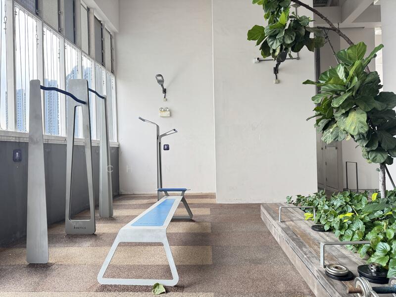 Sky Garden outdoor exercise area