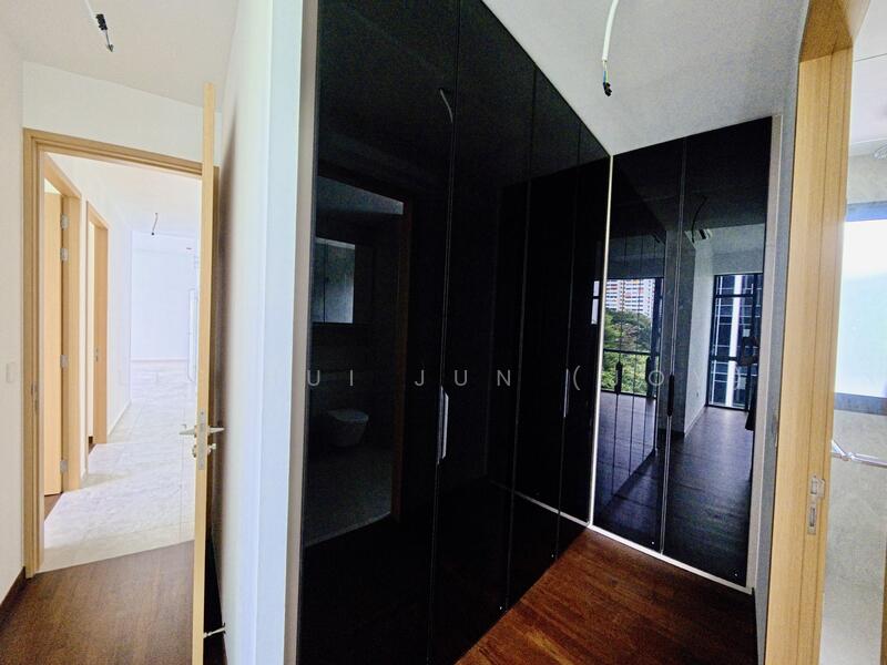 Master room walk in wardrobe