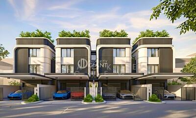 For Sale - ❤️GIANT⚡️Brand New Coming Soon 3 Storey Inter Terrace with Attic