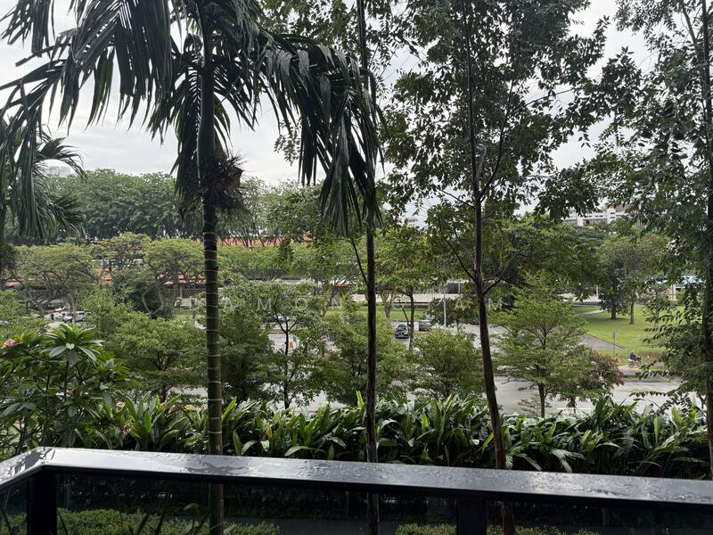 Nice greenery view from balcony