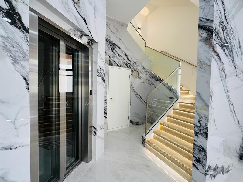 For Sale - Brand New &freehold Semi-D Lift & Pool, wide frontage to park 3 to 4 cars