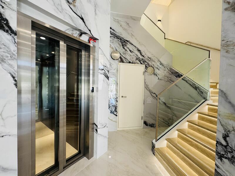 For Sale - Brand New &freehold Semi-D Lift & Pool, wide frontage to park 3 to 4 cars