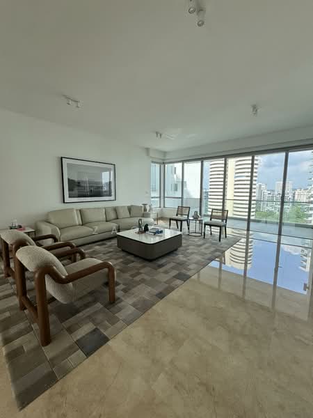 Draycott Eight Condominium For Sale at S$ 6,320,520 | PropertyGuru Singapore - Living Room