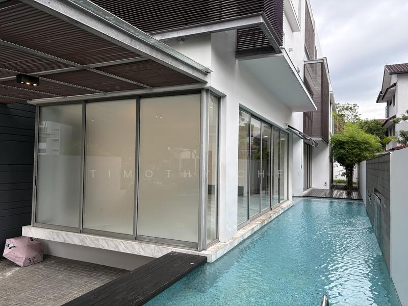 Balcony Area & Lap Pool