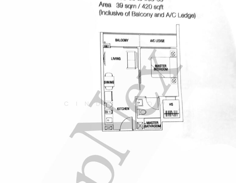 The Vue, 355 Upper Paya Lebar Road, 1 Bedroom, 420 sqft, Condominium For Sale, by Cindy Leow, 60192377 - PropertyGuru.com.sg