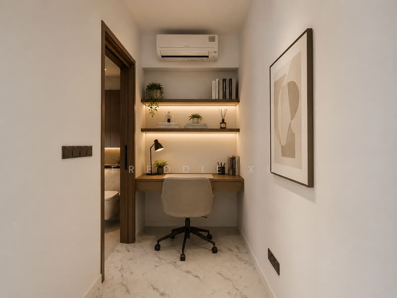 Sceneca Residence, Tanah Merah Kechil Link, 1 Bedroom, 538 sqft, Condominium For Sale, by Freddie Xu, 60192458 - Study - PropertyGuru.com.sg