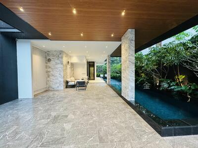 For Sale - Brand New & freehold with grandeur, 4 Levels with lift, beautiful swimming Pool & landscaping