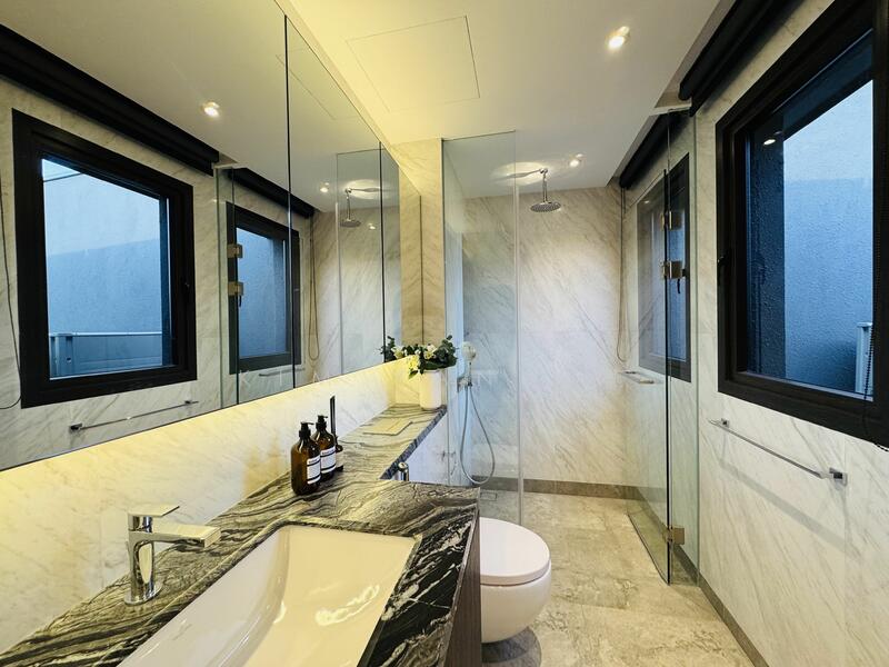 For Sale - Brand New & freehold with grandeur, 4 Levels with lift, beautiful swimming Pool & landscaping