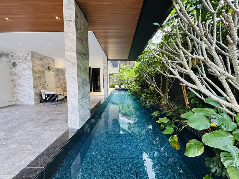 For Sale - Brand New & freehold with grandeur, 4 Levels with lift, beautiful swimming Pool & landscaping