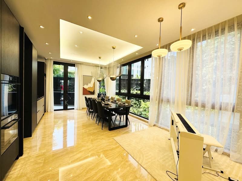 For Sale - Brand New & freehold with grandeur, 4 Levels with lift, beautiful swimming Pool & landscaping