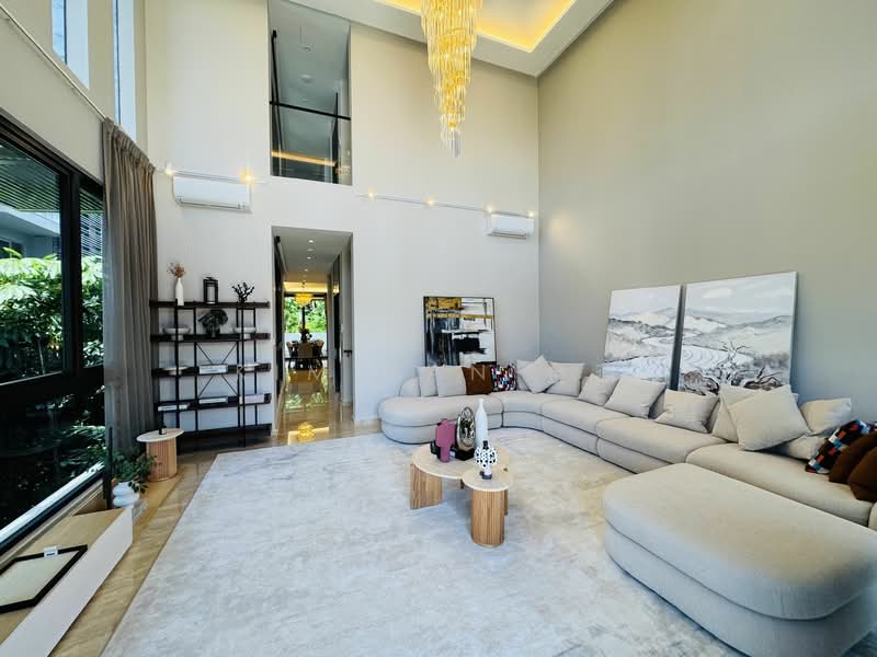 Brand New & freehold with grandeur, 4 Levels with lift, beautiful swimming Pool & landscaping, Walk to Stevens MRT, call 8130 3636 to view, 7 Bedrooms, 7,441 sqft, Semi-Detached House For Sale, by Kim Yan 金燕, 60194813 - PropertyGuru.com.sg
