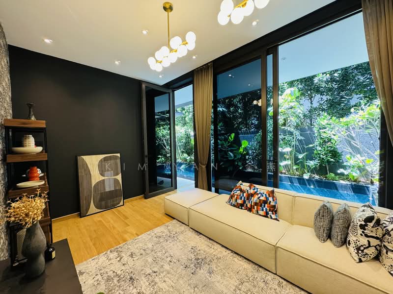 Brand New & freehold with grandeur, 4 Levels with lift, beautiful swimming Pool & landscaping, Walk to Stevens MRT, call 8130 3636 to view, 7 Bedrooms, 7,441 sqft, Semi-Detached House For Sale, by Kim Yan 金燕, 60194813 - PropertyGuru.com.sg