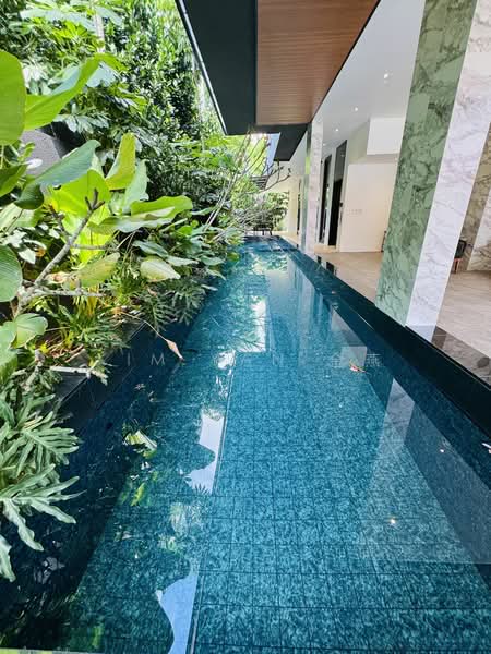 Brand New & freehold with grandeur, 4 Levels with lift, beautiful swimming Pool & landscaping, Walk to Stevens MRT, call 8130 3636 to view, 7 Bedrooms, 7,441 sqft, Semi-Detached House For Sale, by Kim Yan 金燕, 60194813 - PropertyGuru.com.sg