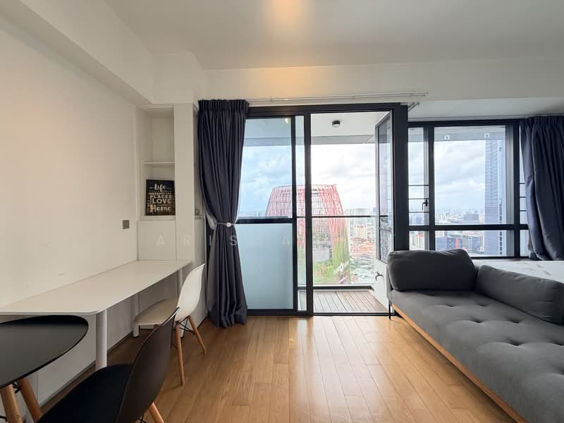 Skysuites @ Anson Condominium For Sale at S$ 968,000 | PropertyGuru Singapore - Living Room