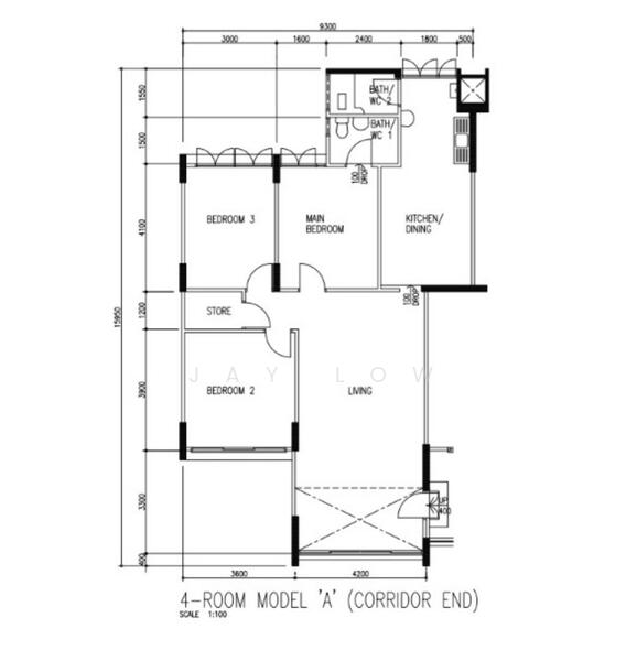 For Rent 104 Tampines Street 11