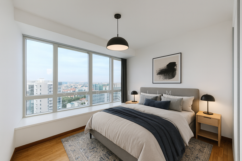 Bedroom 3 (with staging)