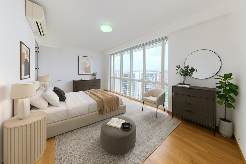 Master Bedroom (with staging)