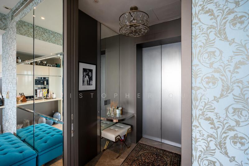 Ptivate Lift lobby with Powder room.