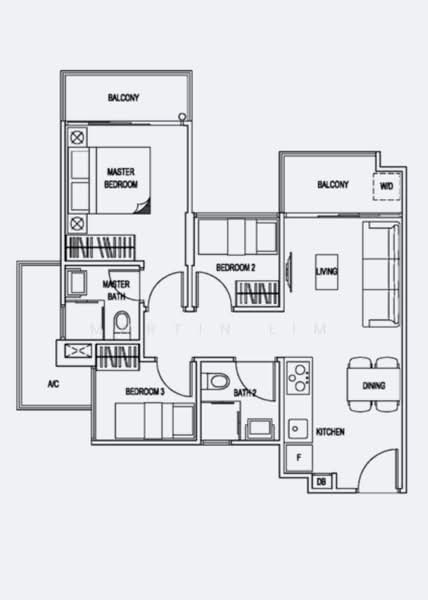 Natura @ Hillview, 20 Hillview Terrace, 3 Bedrooms, 635 sqft, Condominium For Sale, by Martin Lim, 60196887 - PropertyGuru.com.sg