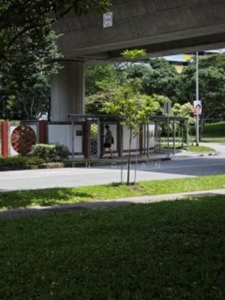 Side gate to MRT Station 