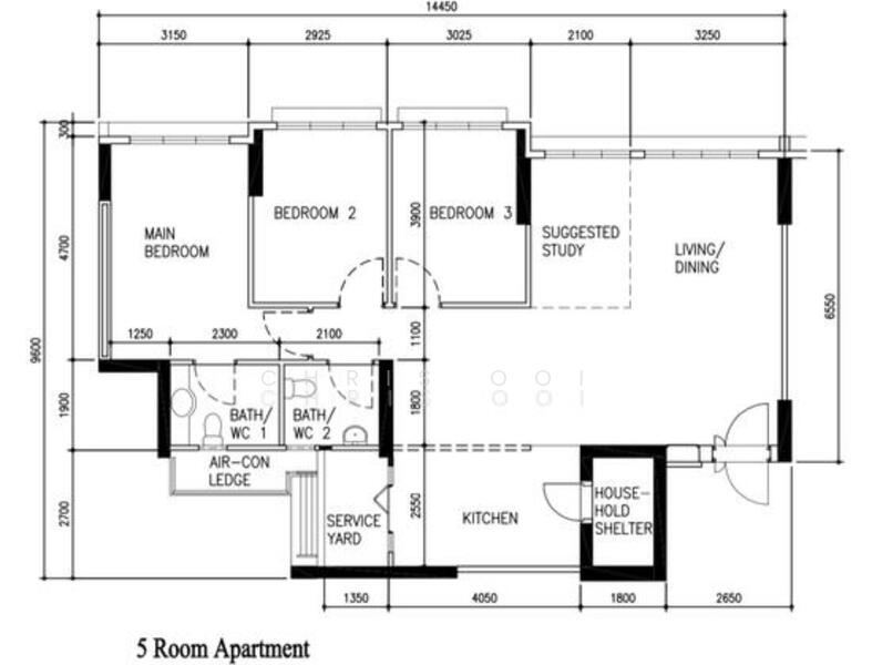 For Sale Recently MOP 5-Room HDB Sengkang