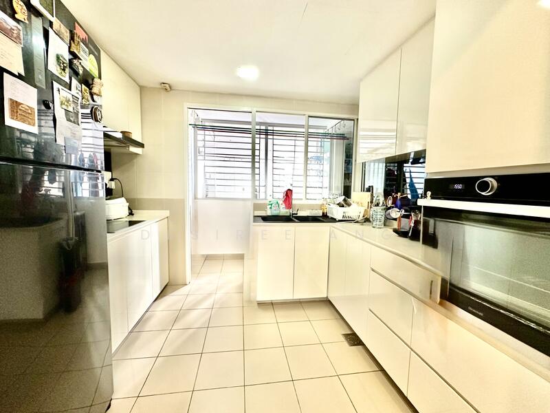 Functional Kitchen space  c/w backyard 