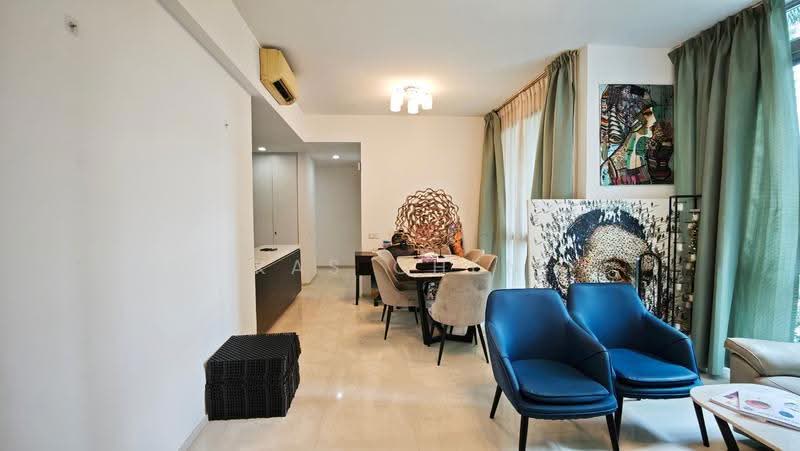 Botannia, 33 West Coast Park, Buona Vista / West Coast / Clementi New Town, 3 Bedrooms, 1,550 sqft, Condominium For Sale, by Kas Chen, 60198284 - Living Room - PropertyGuru.com.sg