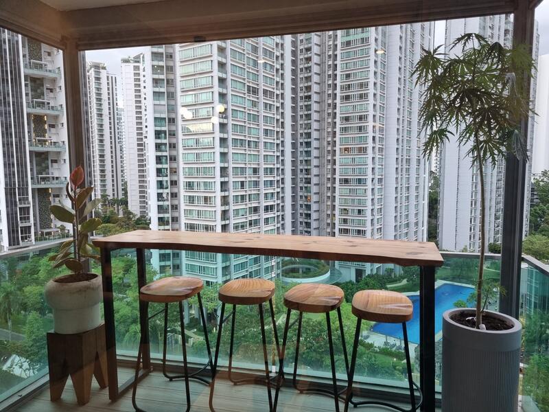 View from living balcony 