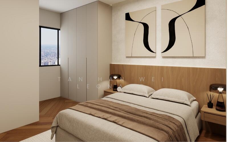 Artist Impression of Master Bedroom