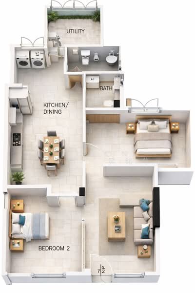 7 Everton Park, 7 Everton Park, 3 Bedrooms, 882 sqft, HDB Flat For Sale, by Anson Goh 吴铭华, 60200604 - Kitchen - PropertyGuru.com.sg