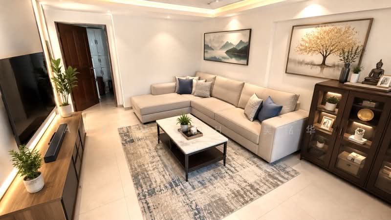 7 Everton Park, 7 Everton Park, 3 Bedrooms, 882 sqft, HDB Flat For Sale, by Anson Goh 吴铭华, 60200604 - Living Room - PropertyGuru.com.sg