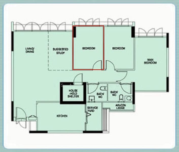 For Rent 213B Punggol Walk