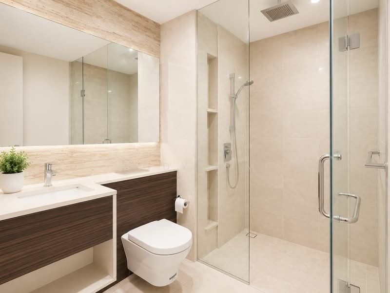 Commonwealth Towers, 230 Commonwealth Avenue, 1 Bedroom, 441 sqft, Condominium For Sale, by Cody Sim, 60200683 - Bathroom - PropertyGuru.com.sg