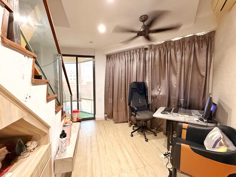 Lower level living room