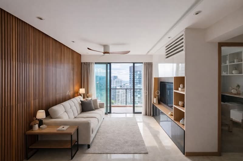 Kingsford Waterbay, 64 Upper Serangoon View, 2 Bedrooms, 710 sqft, Apartment For Sale, by Angela Ooi, 60201088 - Living Room - PropertyGuru.com.sg