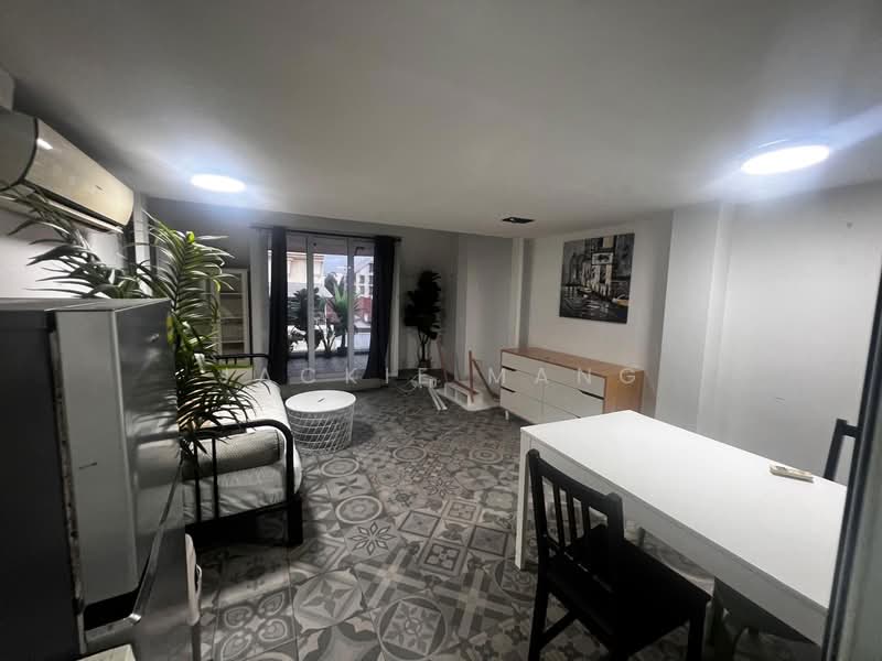 Living Room with Roof Terrace 