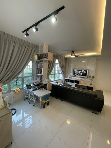 Living, study/play area