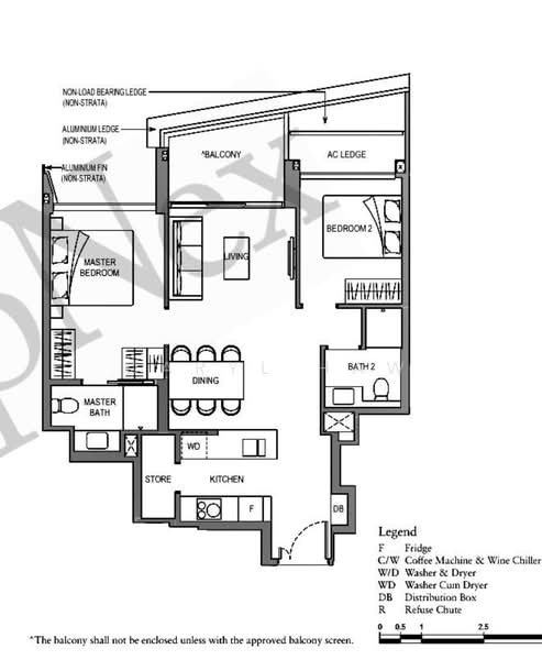 Perfect Ten, 323 Bukit Timah Road, 2 Bedrooms, 753 sqft, Condominium For Rent, by Daryl Haw, 60204325 - PropertyGuru.com.sg
