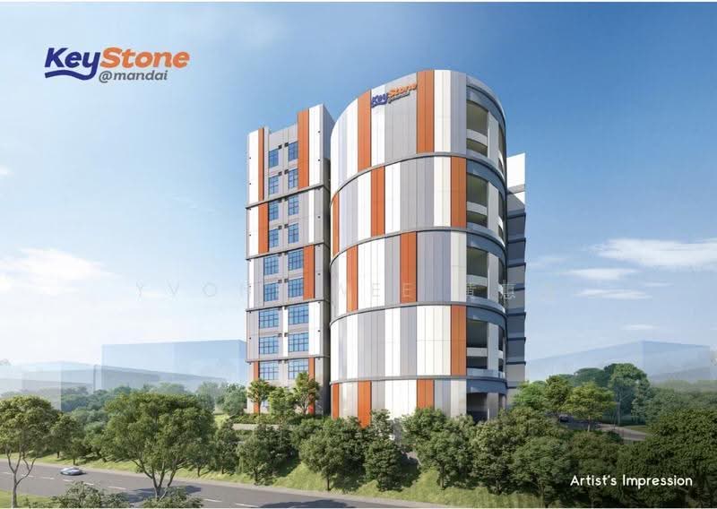 Keystone @ Mandai, Mandai estate, Mandai / Upper Thomson, 1,668 sqft, Factory / Workshop (B2) For Sale, by Yvone Wee 黄惠霞, 60204370 - Exterior - CommercialGuru.com.sg