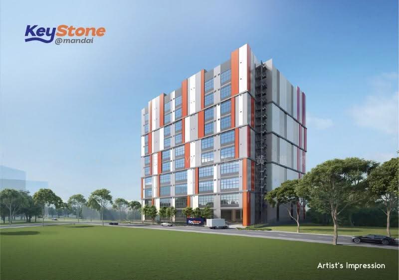 Keystone @ Mandai, Mandai estate, Mandai / Upper Thomson, 1,668 sqft, Factory / Workshop (B2) For Sale, by Yvone Wee 黄惠霞, 60204370 - Exterior - CommercialGuru.com.sg